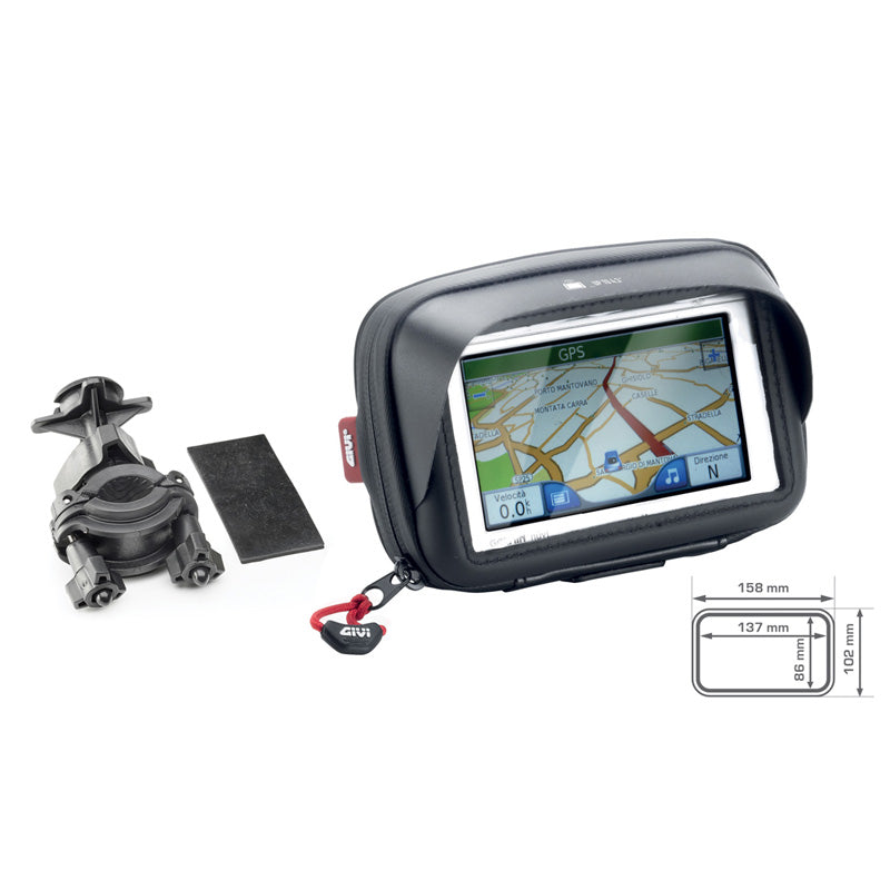 GIVI SMARTPHONE HANDLEBAR SUPPORT FOR 5' SCREENS S954B