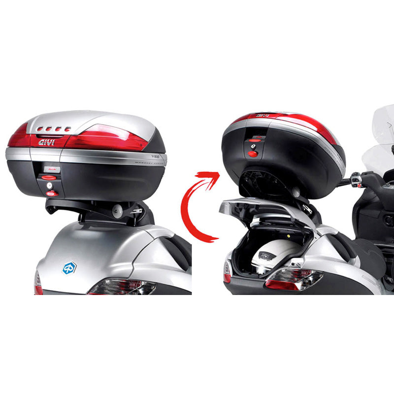 GIVI SPEC.LUG.CARRIER+BACKREST MP3 250 07-09/400 '08 SR134
