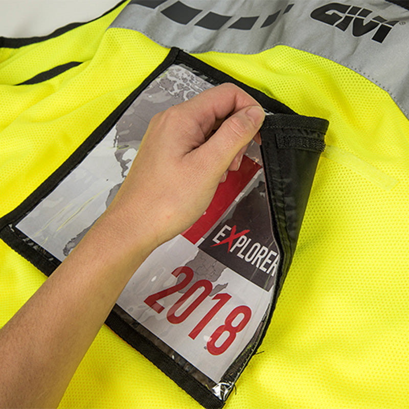 GIVI HIGH VISIBILITY TREKKER 2018 VEST L/XL VEST02-L_XL