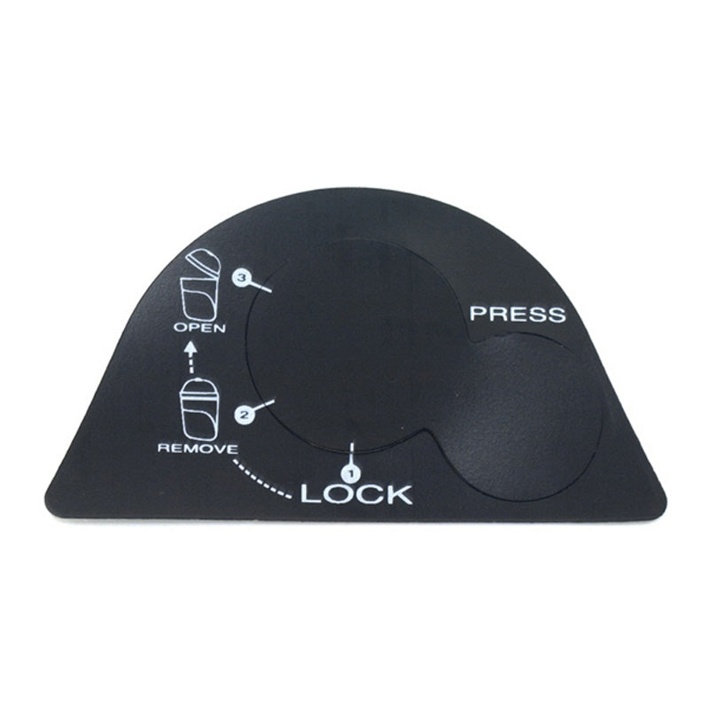 GIVI E21 CRUISER STICKER. Z325