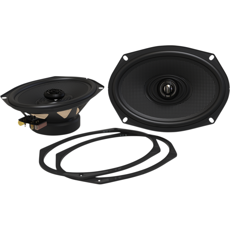 HOGTUNES XL SERIES 2 OHM 200 WATT 6"X9" LID SPEAKERS FOR 98-23 692-XL
