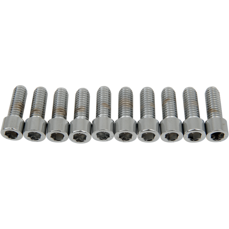 DRAG SPECIALTIES 5/16-18*7/8 SMOOTH ALLEN(10) CY-CHROME MPB216S