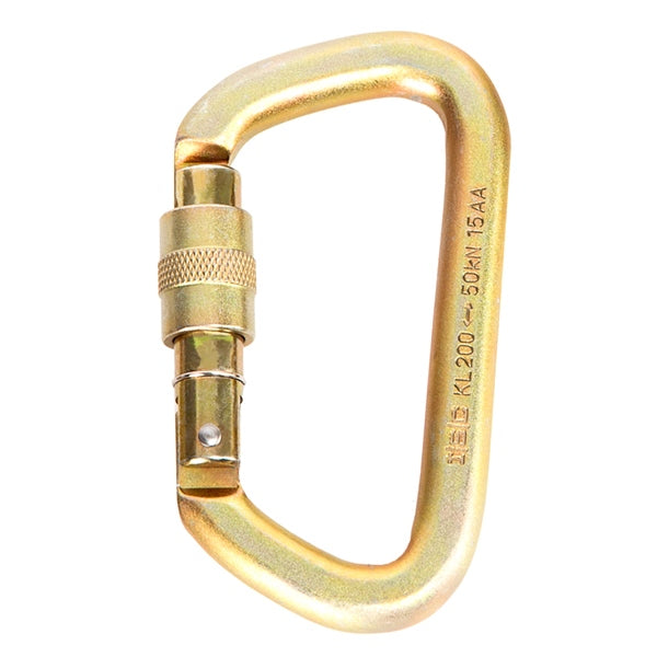 PORTABLE WINCH CARABINER STEEL (50KN) PCA-1702