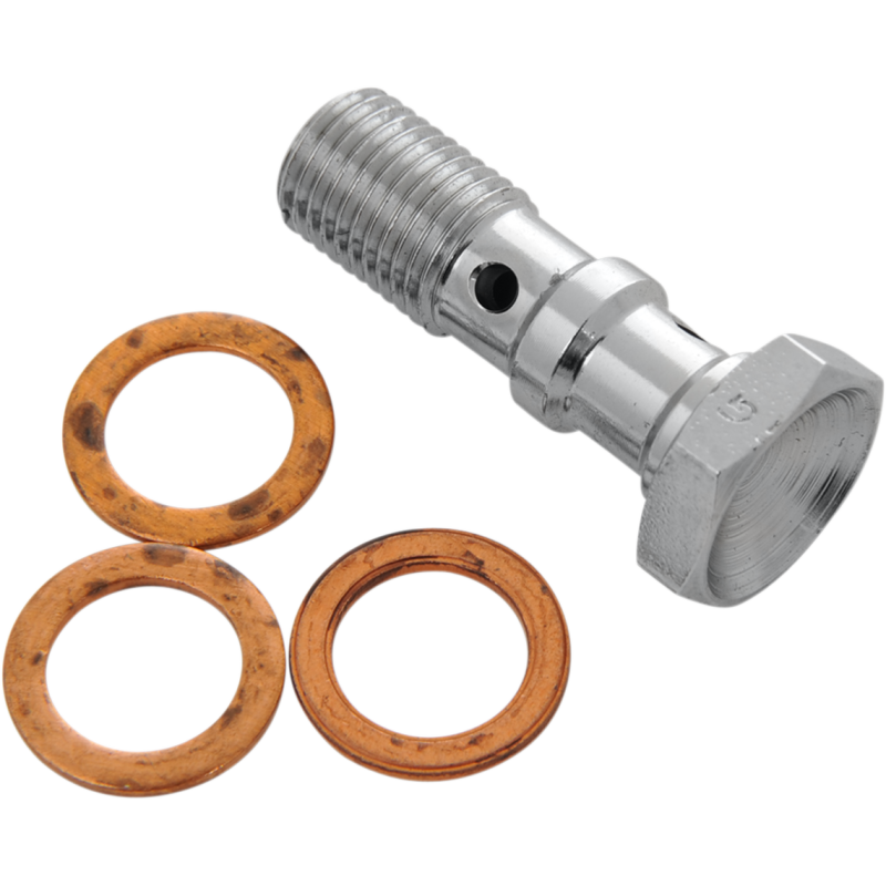 GOODRIDGE 3/8-24 DOUBLE BANJO BOLT P773-03CH