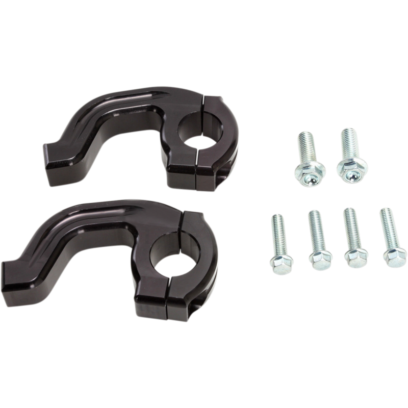 MOOSE RACING MOOSE HAND GRD CLMP CONT 7/8 BLK 50-232B