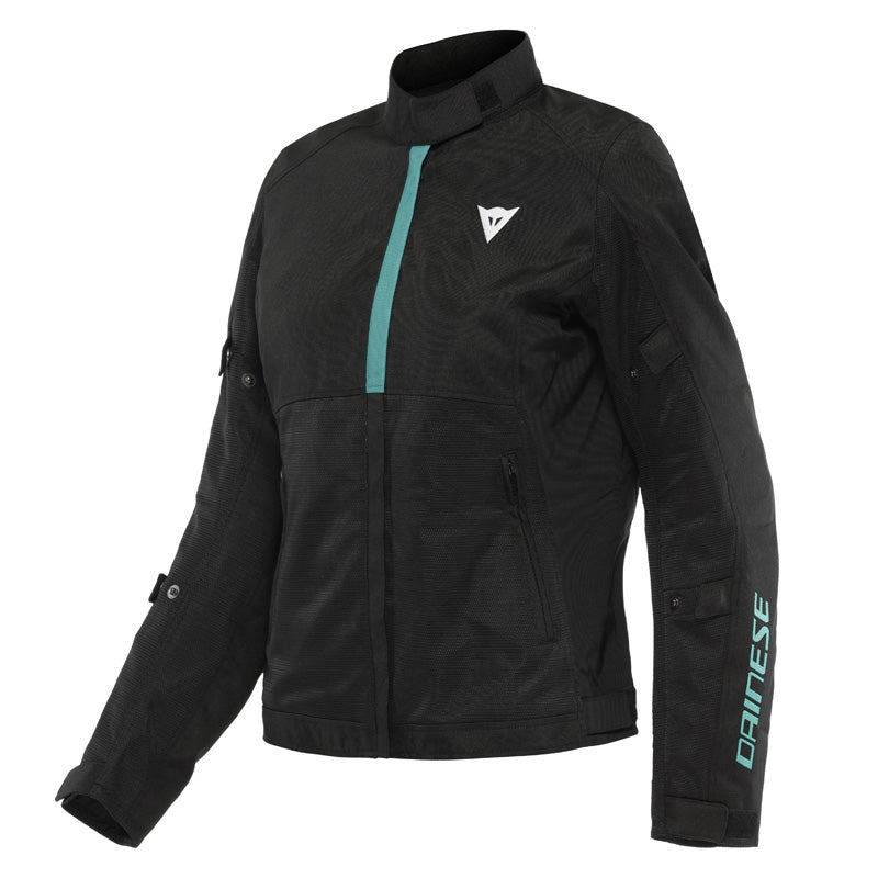 DAINESE RISOLUTA AIR TEX LADY JKT BLK/ACQUA 38 2735249-26F-38