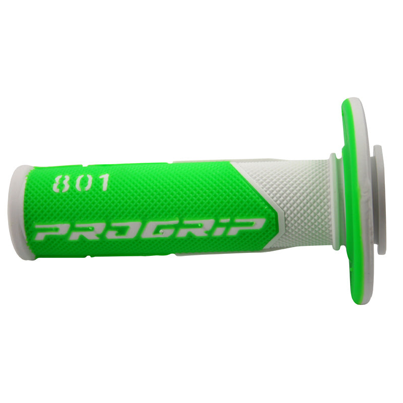 PRO GRIP MX GRIPS 801 WHITE/GREEN FLUO 801-241