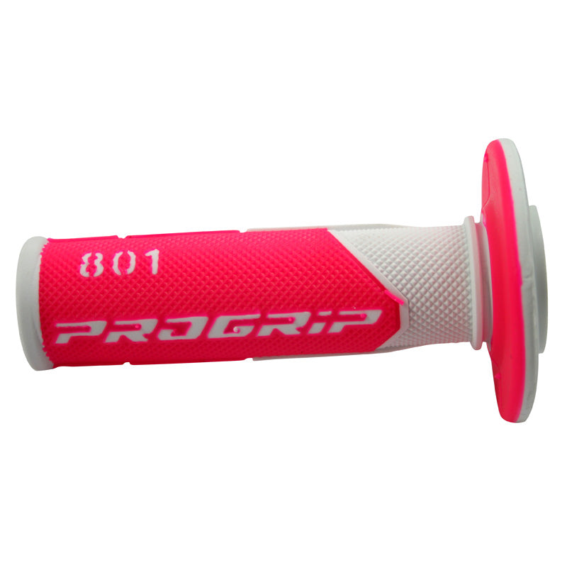 PRO GRIP MX GRIPS 801 WHITE/FUXIA FLUO 801-243