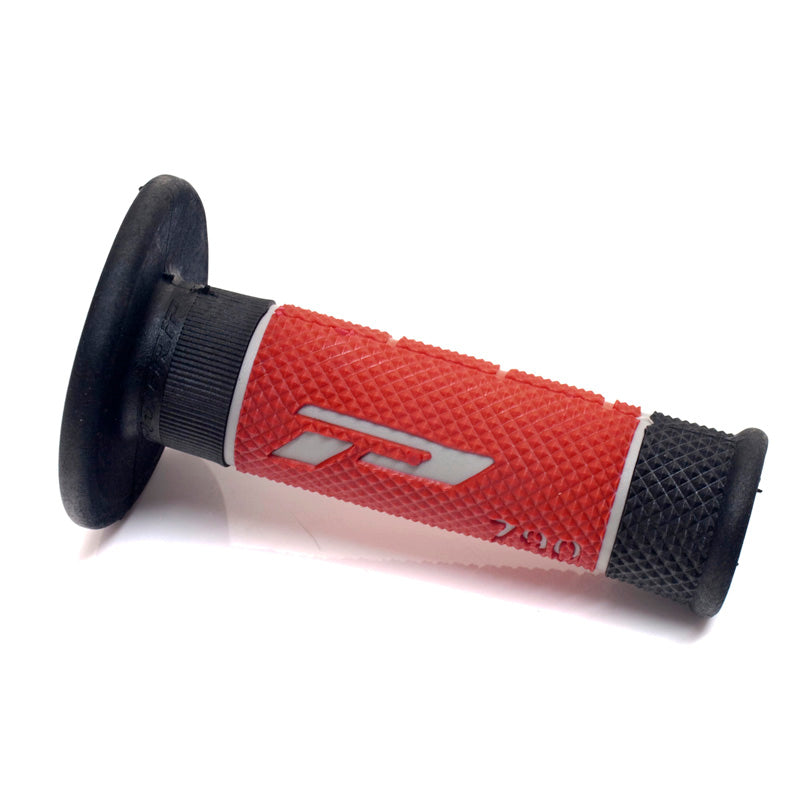 PRO GRIP HAND GRIPS 790 MX BLACK/RED (GONT). 790-235