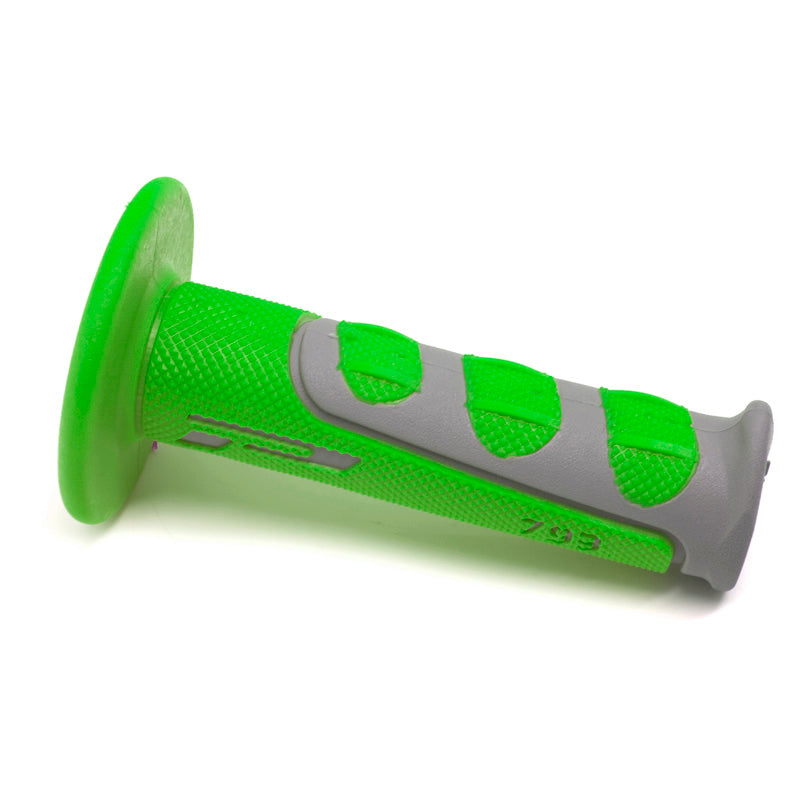PRO GRIP HAND GRIPS 793N MX GREY/GREEN (GONT). 793-290