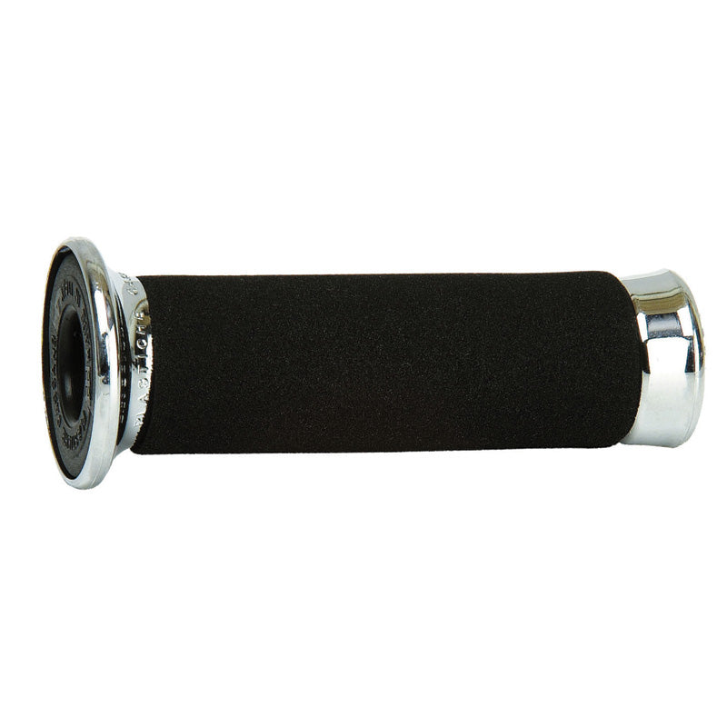 PRO GRIP HAND GRIPS 860 BLACK/CHROMED CUSTOM 7/8 130MM 860-102