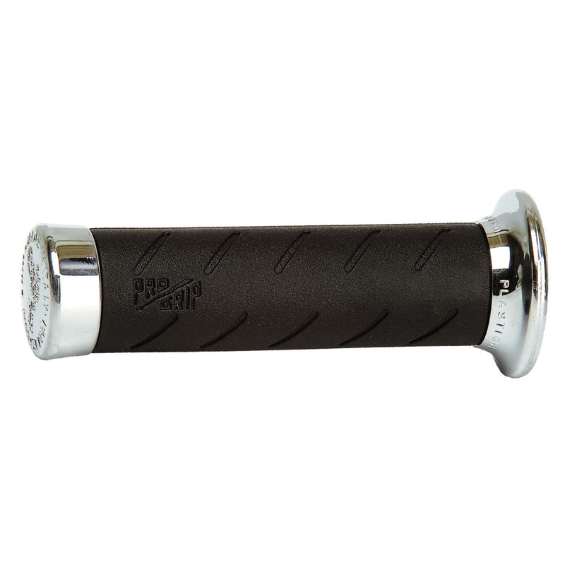 PRO GRIP HAND GRIPS 862CR BLACK/CH. 7/8' 140MM (RUBBER). 862-102