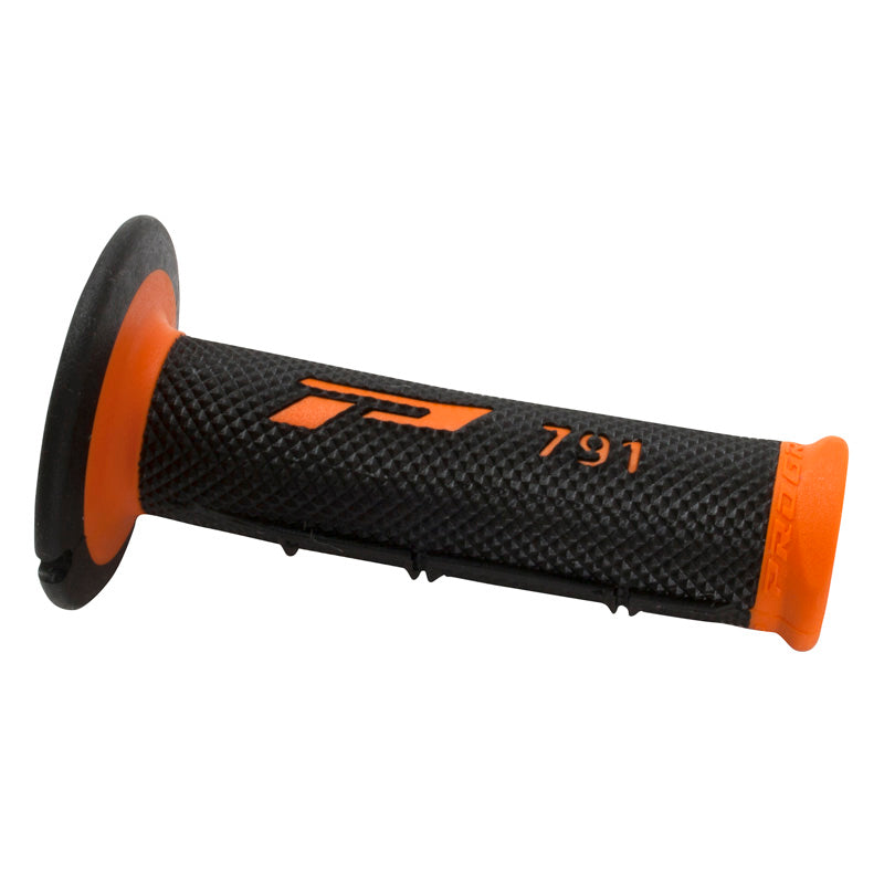 PRO GRIP HAND GRIPS 791 MX BLK/ORANGE (GONT). 791-201