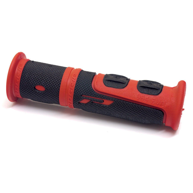 PRO GRIP HAND GRIPS 964N EVO ATV BLK/RED (GONT). 964-149