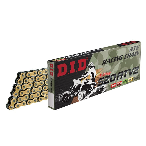 DID 520ATV2 110L FB GLD/BK DID 520ATV2110FB