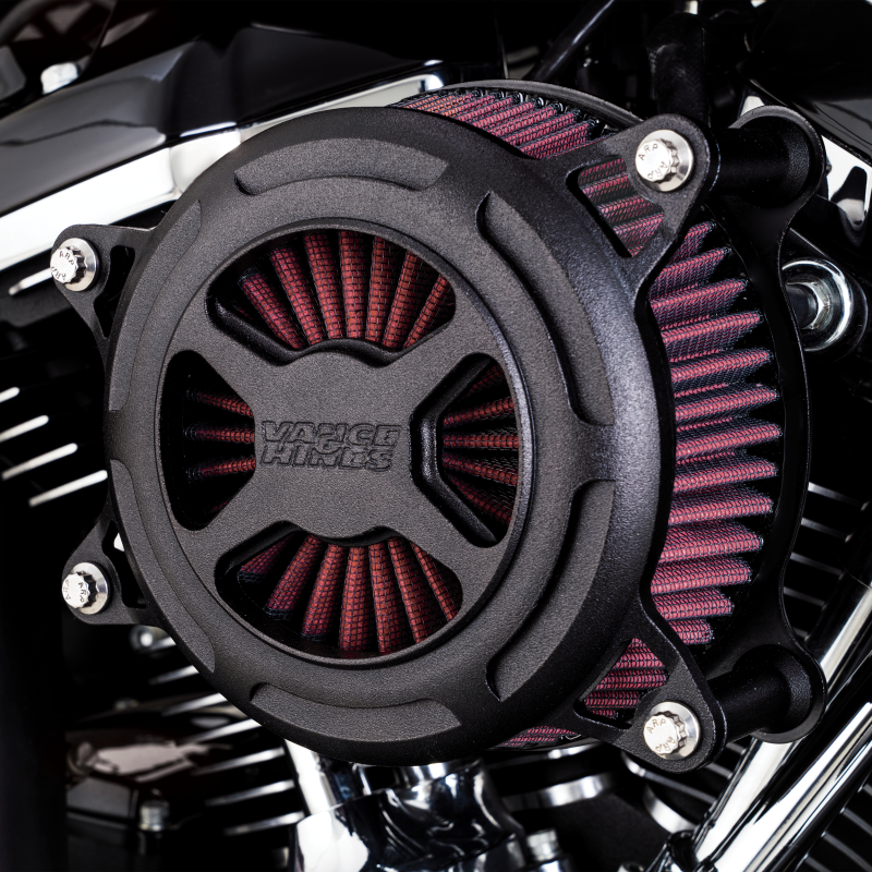 VANCE & HINES 91-23 XL AIR CLEANER V02X BWKL 42359