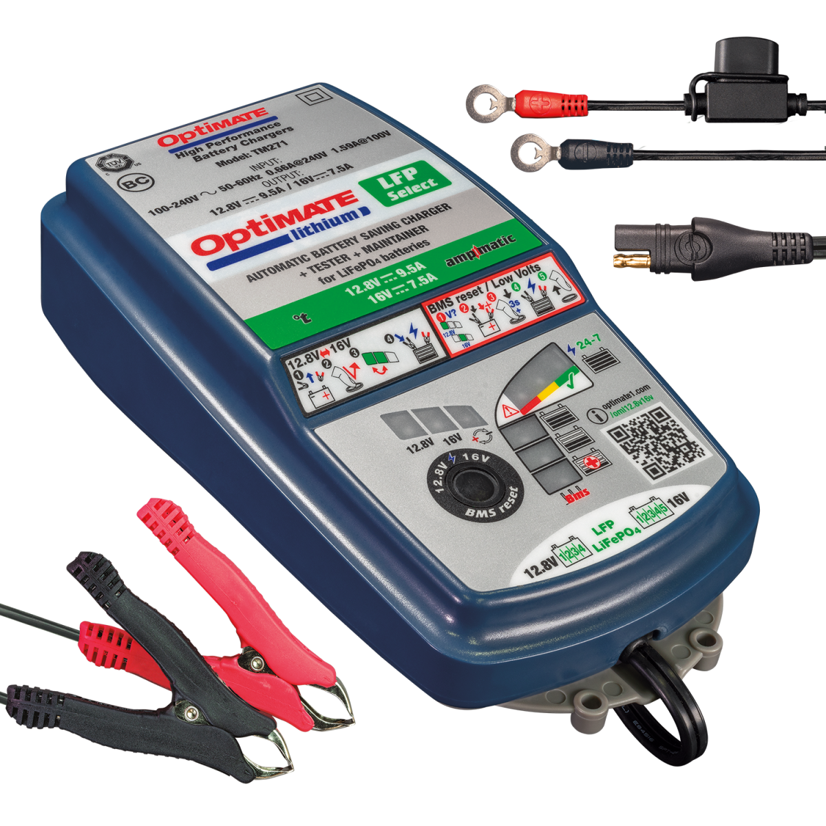 TECMATE OPTIMATE LITHIUM LFP SELECT (V2) TM271