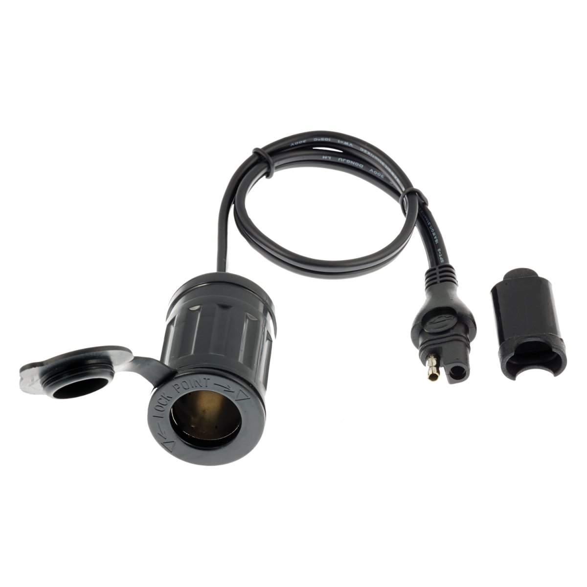 TECMATE O-06 SAE TO AUTO SOCKET 30CM O-06