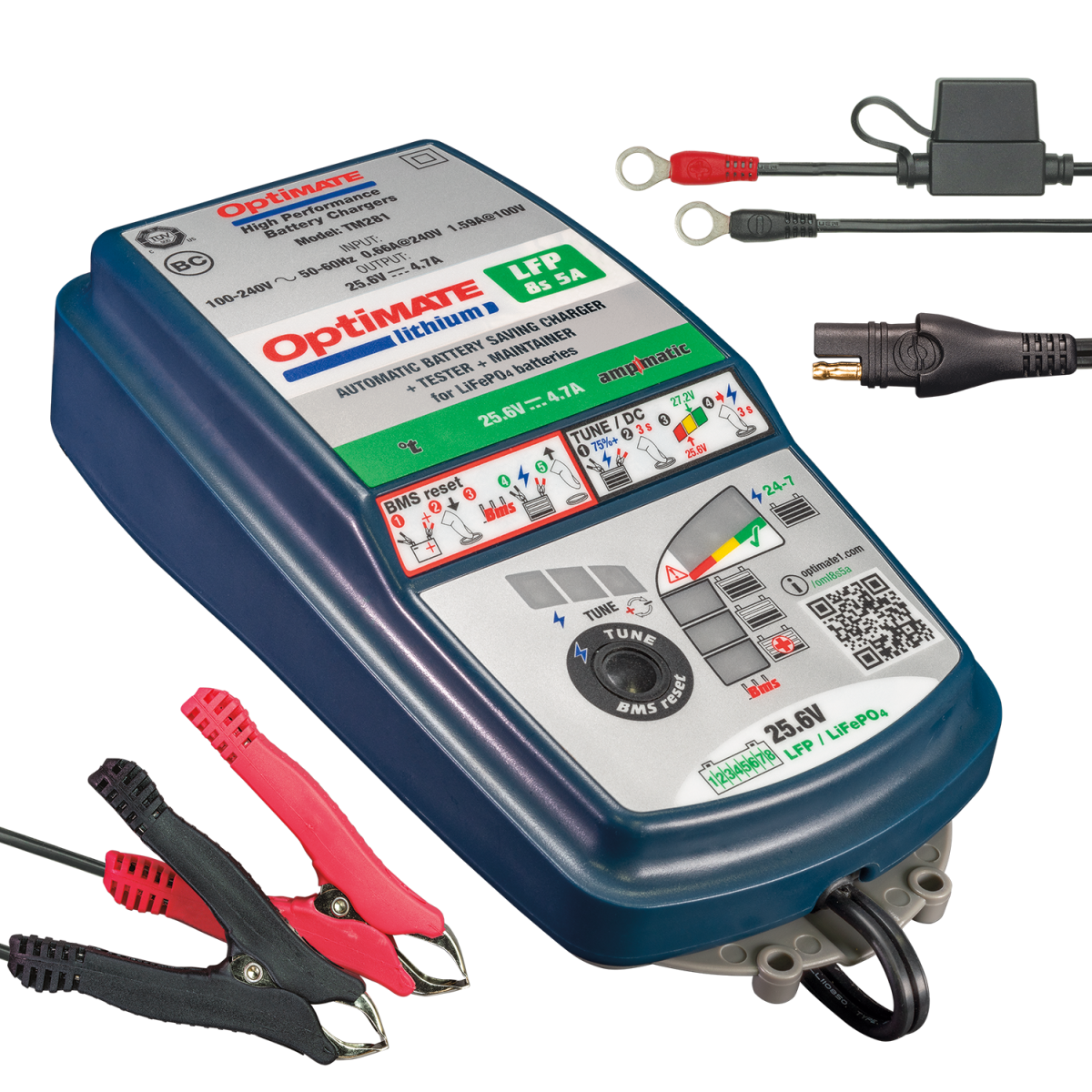 TECMATE OPTIMATE LITHIUM 8S 5A (25.6V) TM281