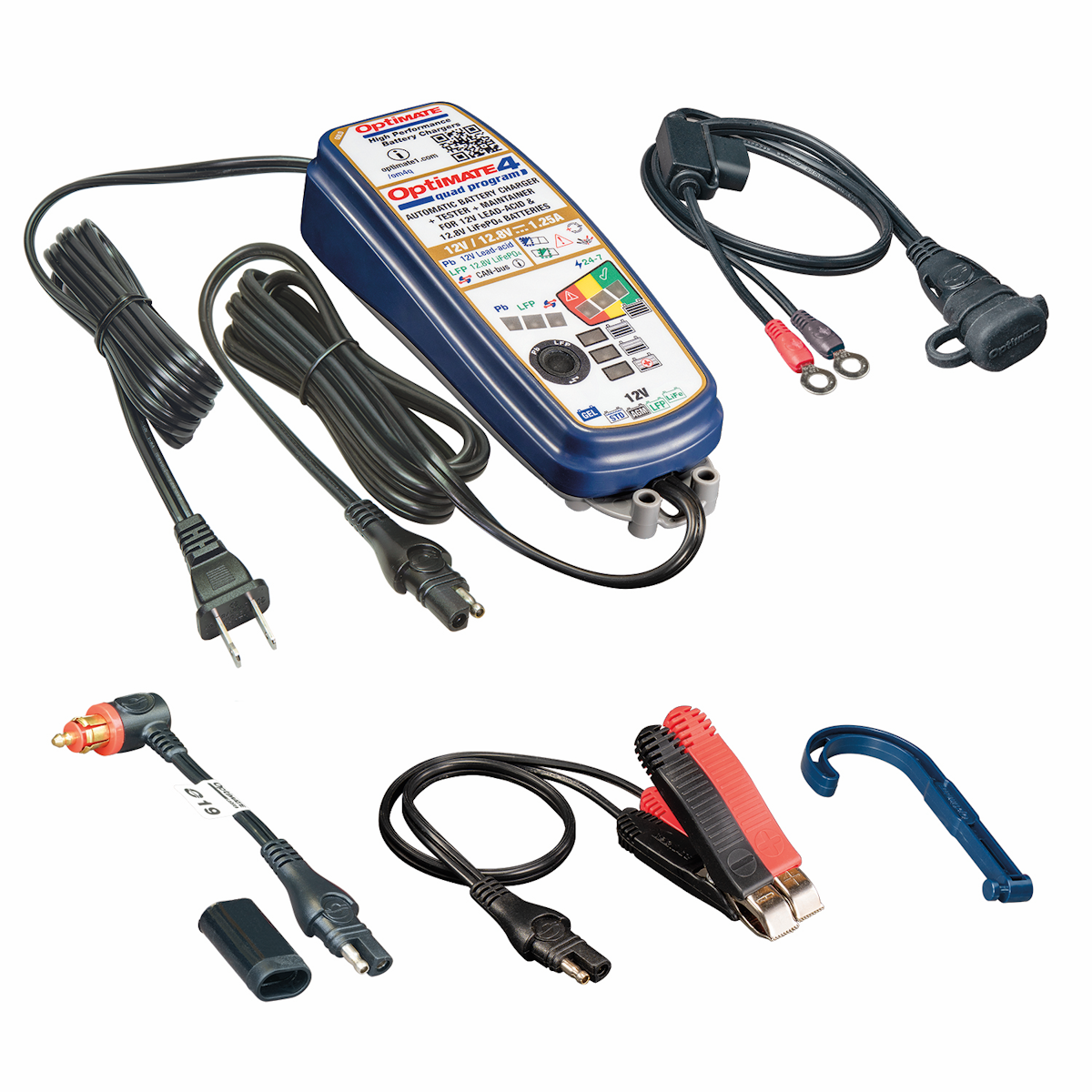 TECMATE OPTIMATE 4 QUAD PROGRAM PREMIUM EDITION TM631-PR
