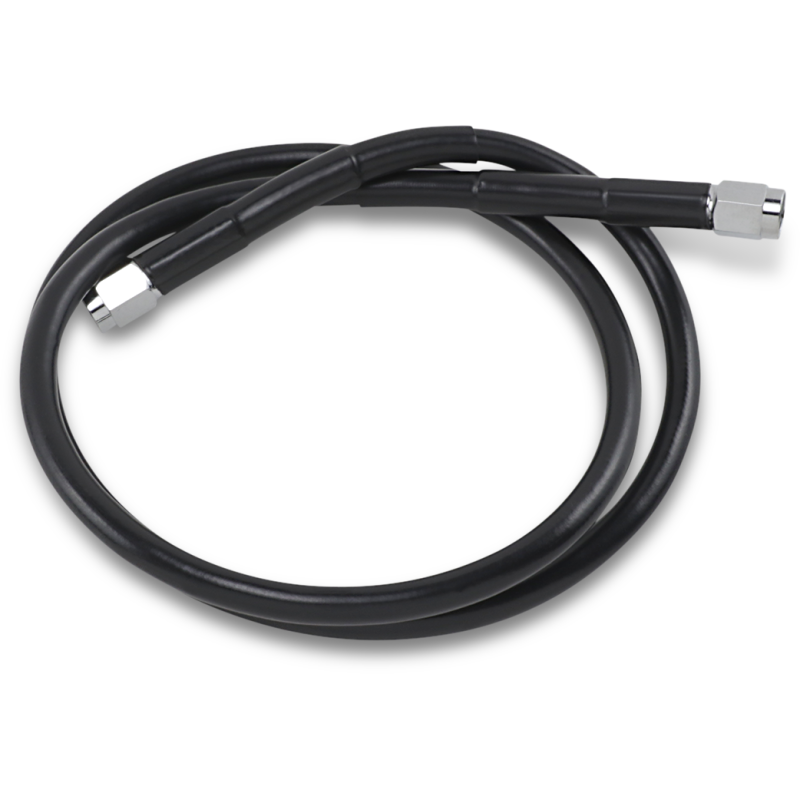 DRAG SPECIALTIES BLACK S/S BRAKE LINE 36" 836-BLK