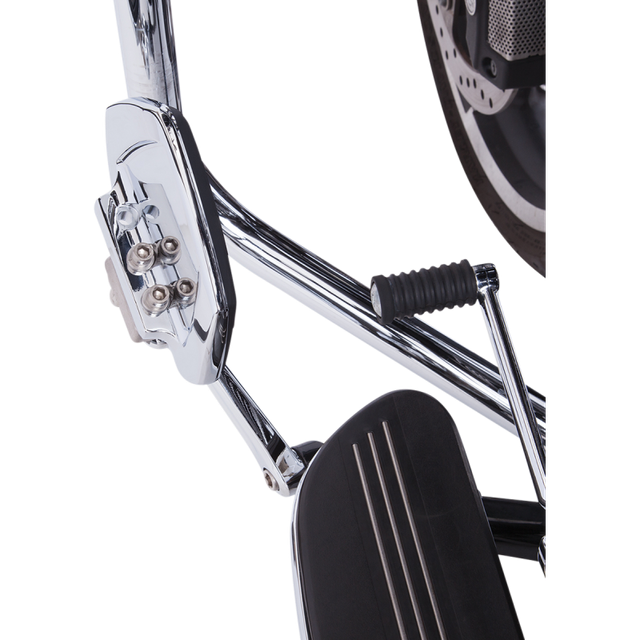 CIRO LLC TWIN RAIL BOARD - WITH ADAPTER - CHROME 60201