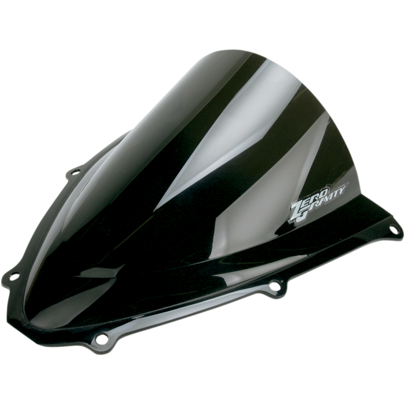 ZERO GRAVITY DOUBLE BUBBLE WINDSCREEN - DARK SMOKE - GSXR 6/750 06-07 16-110-19