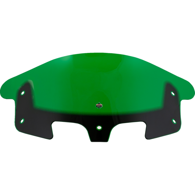 KLOCK WERKS CHIEFTAIN - 14-24 - FLR WINDSHIELD - 10"GREEN KWW-04-0639