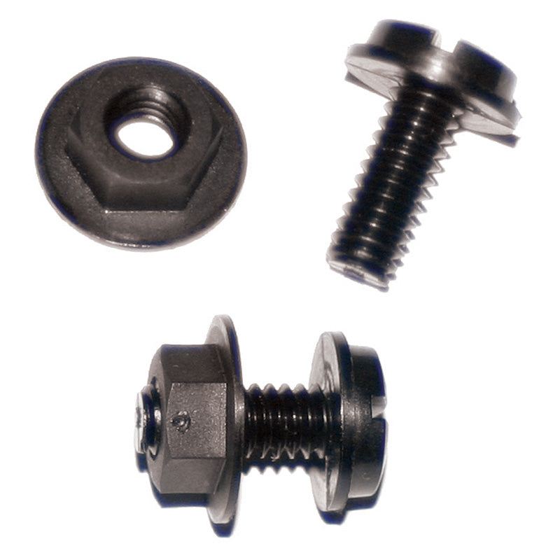 ITL VIS LICENSE  PLASTIC PK/100. ROUND NUT 085301