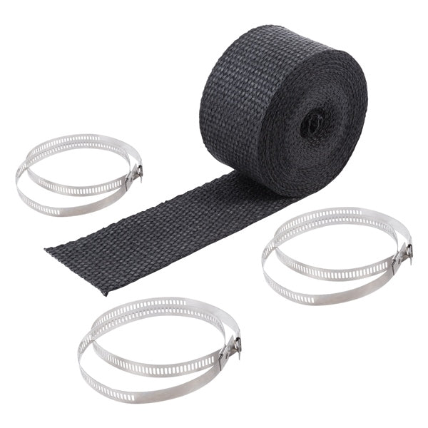DEI PIPE WRAP W/LOCKING TIE KIT 2" X 25  BK 901119