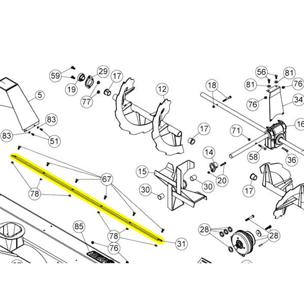 BERCOMAC CUTTING EDGE 54IN BERCOMAC 104427