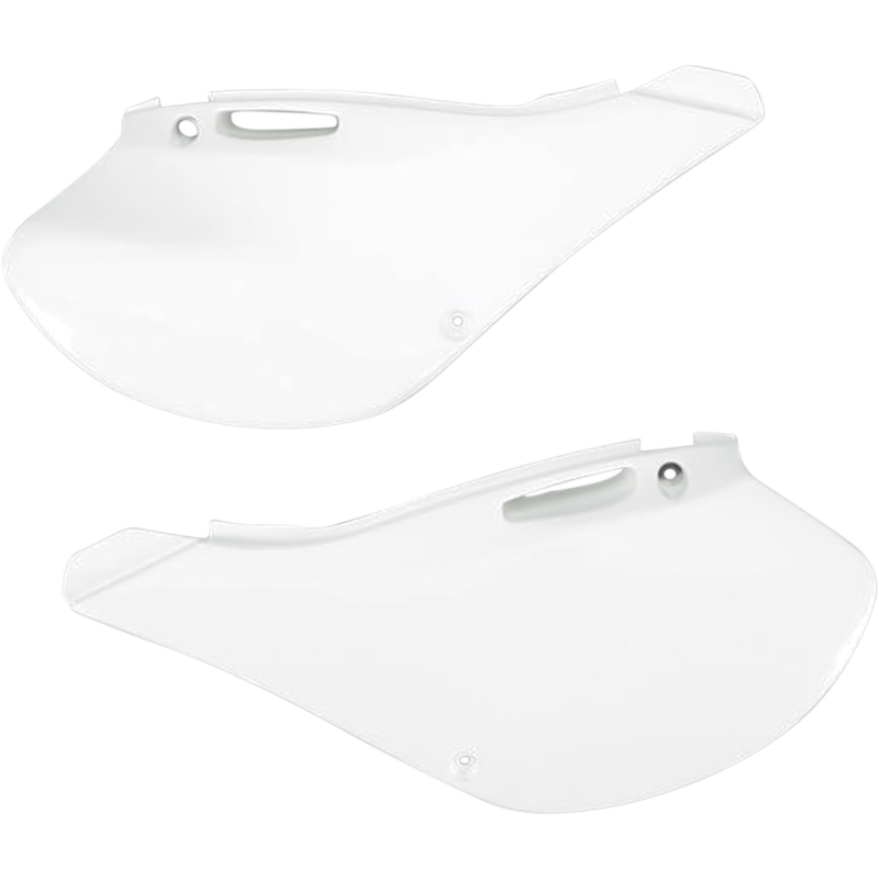 UFO KX125/250 99-02 SIDE PANELS KX WHITE KA03721-047