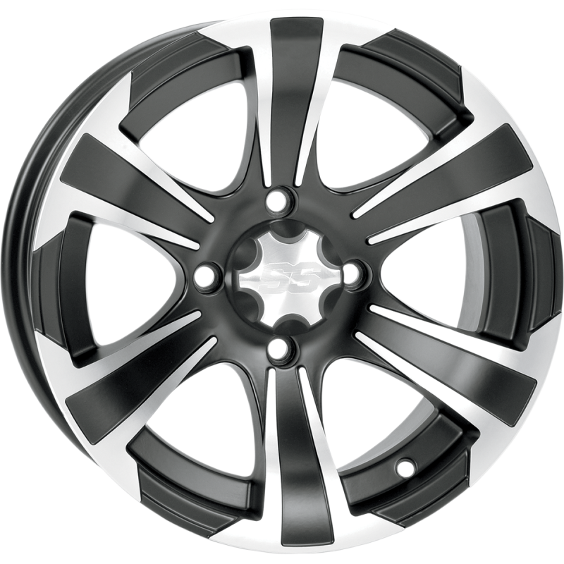 ITP SS312 ALLOY 14X6 4/137 4+2 MATTE-BK W/MA 1428452536B
