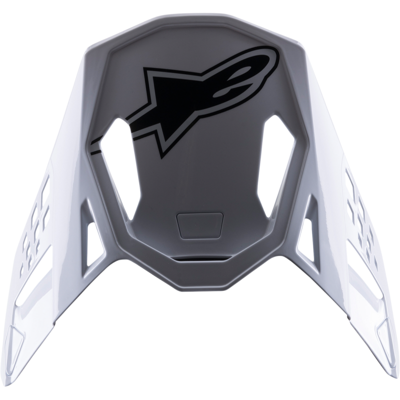 ALPINESTARS VISOR M-8 FACT BK/WT/RD 8982222-1233