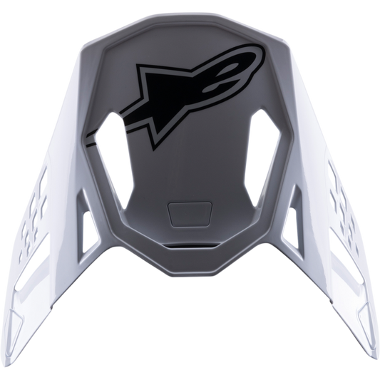 ALPINESTARS VISOR M-8 FACT BK/WT/RD 8982222-1233