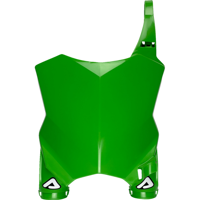 ACERBIS FRONT NUMBER PLATE RAPTOR KXF GREEN 2981840006