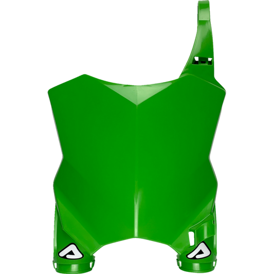 ACERBIS FRONT NUMBER PLATE RAPTOR KXF GREEN 2981840006