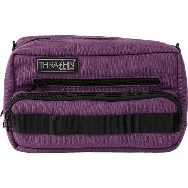 THRASHIN SUPPLY CO. BAG HANDLEBAR TSC PLUS PURPLE THB-0027