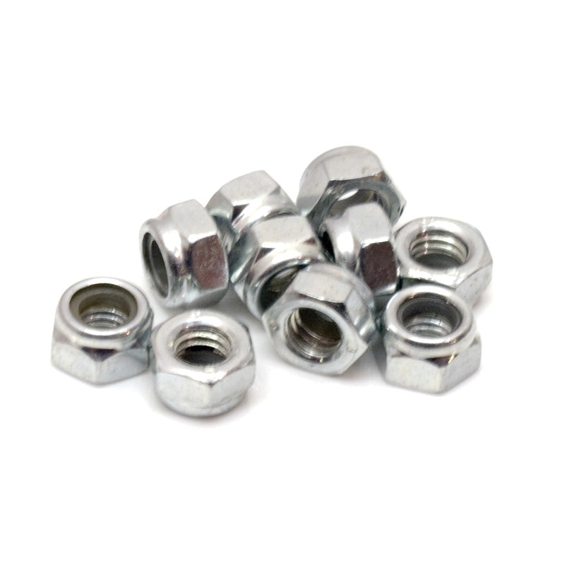 ITL HEXAGON NYLON LOCK NUT  6MM PACK/10. 091106