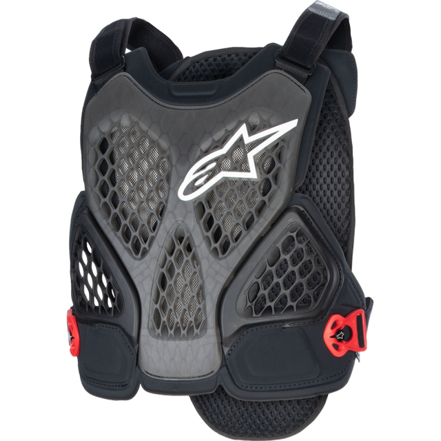 ALPINESTARS A-6 PLASMA CHEST PROTECTOR - XL - BLK/RED 1653424-1036-XL
