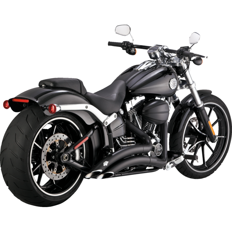 VANCE & HINES 13-17 BO EXHAUST BIG RADIUS BLK PCX 46365