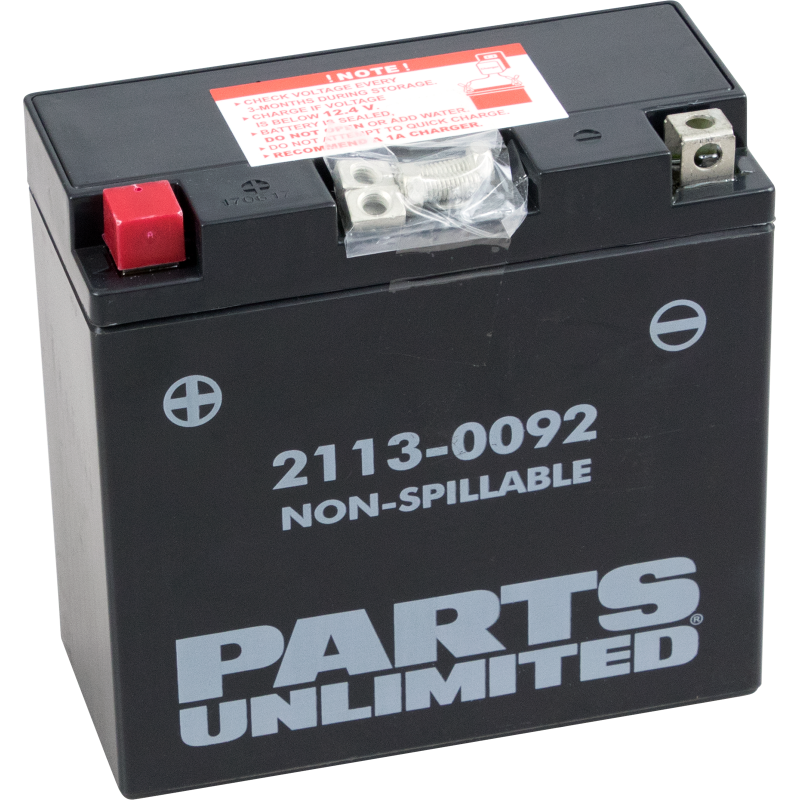 PARTS UNLIMITED BATTERIES CT14B-4 FACTORY ACTIVATED PC CT14B-4
