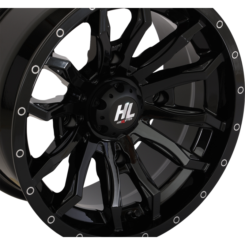 HIGHLIFTER HL21 ALLOY 14X7 4/137 4+3 (+10MM)  GLOSS BLACK W1 14HL21-1237