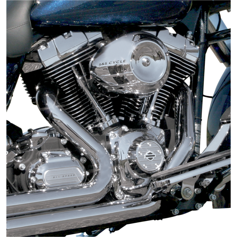 S&S CYCLE AIR STREAM A/C CVR BOBBER CHROME 170-0118