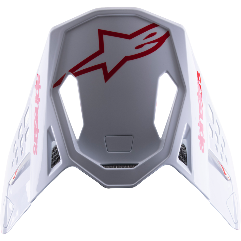 ALPINESTARS VISOR M8 RAD2 RD/WT GL 8981523-3012
