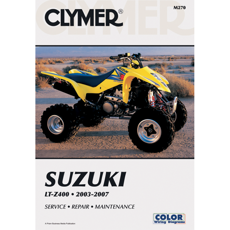 CLYMER 03-08 SUZUKI LT-Z400 MANUAL CM2702