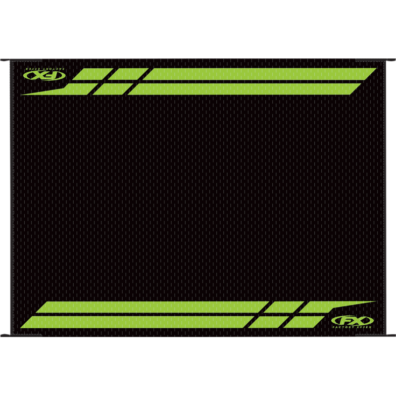 FACTORY EFFEX-APPAREL RV MAT KAWASAKI BLK/GRN 22-45130