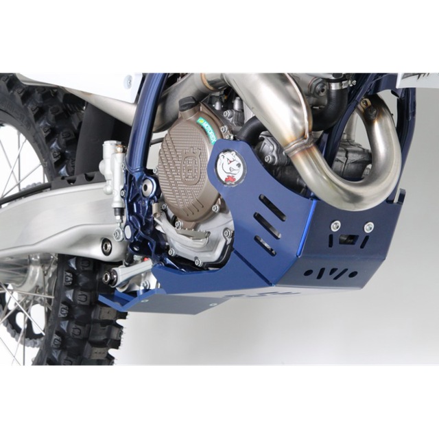 AXP RACING XTR SKIDPLATE 8MM HUS 250-350 FC-FX  BLUE AX1663