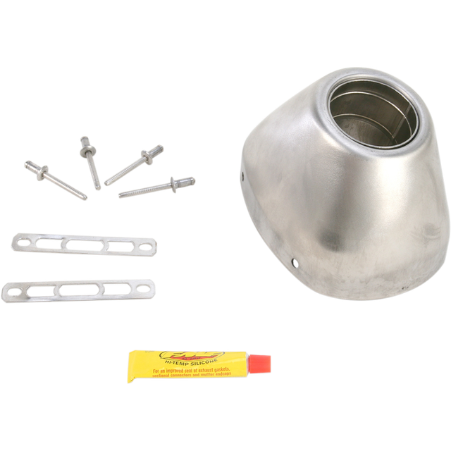 FMF REPL RCT S/S REPLACEMENT END CAP KIT 040641