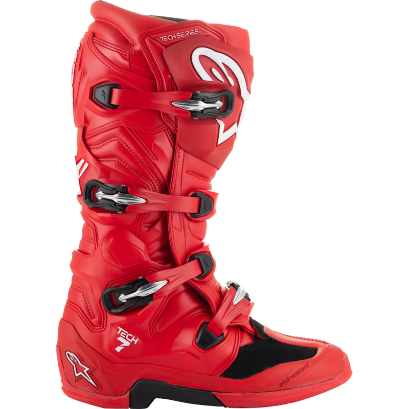 ALPINESTARS BOOT TECH 7(25) BRIGHT RED 13 2012025-3010-13